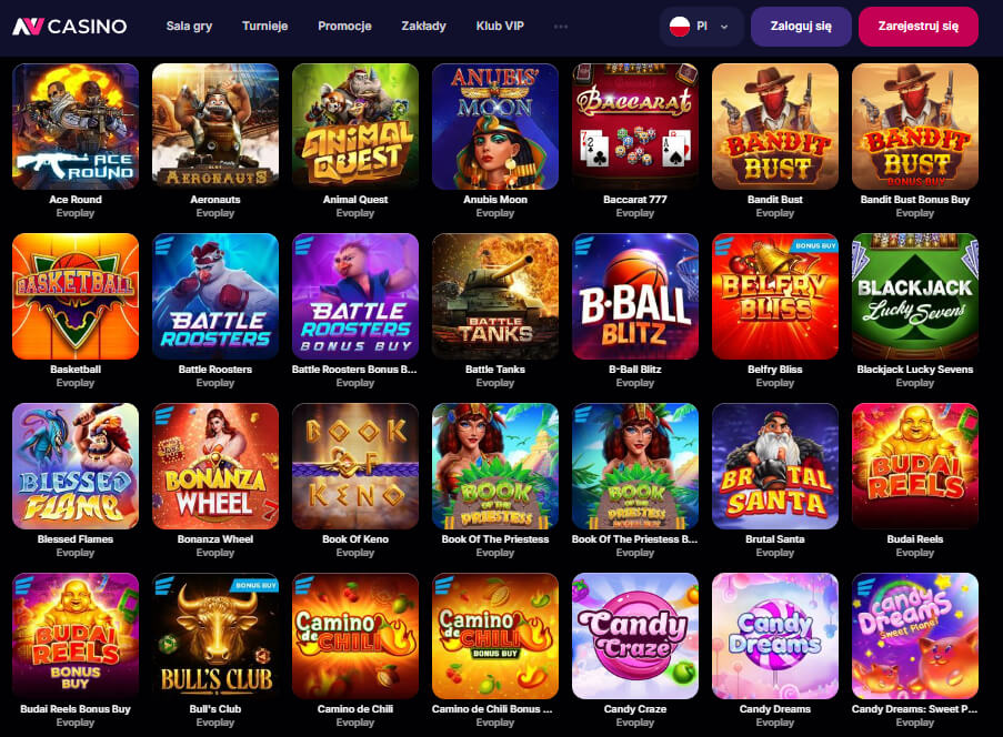 Gry slotowe w NV Casino Gry slotowe w NV Casino